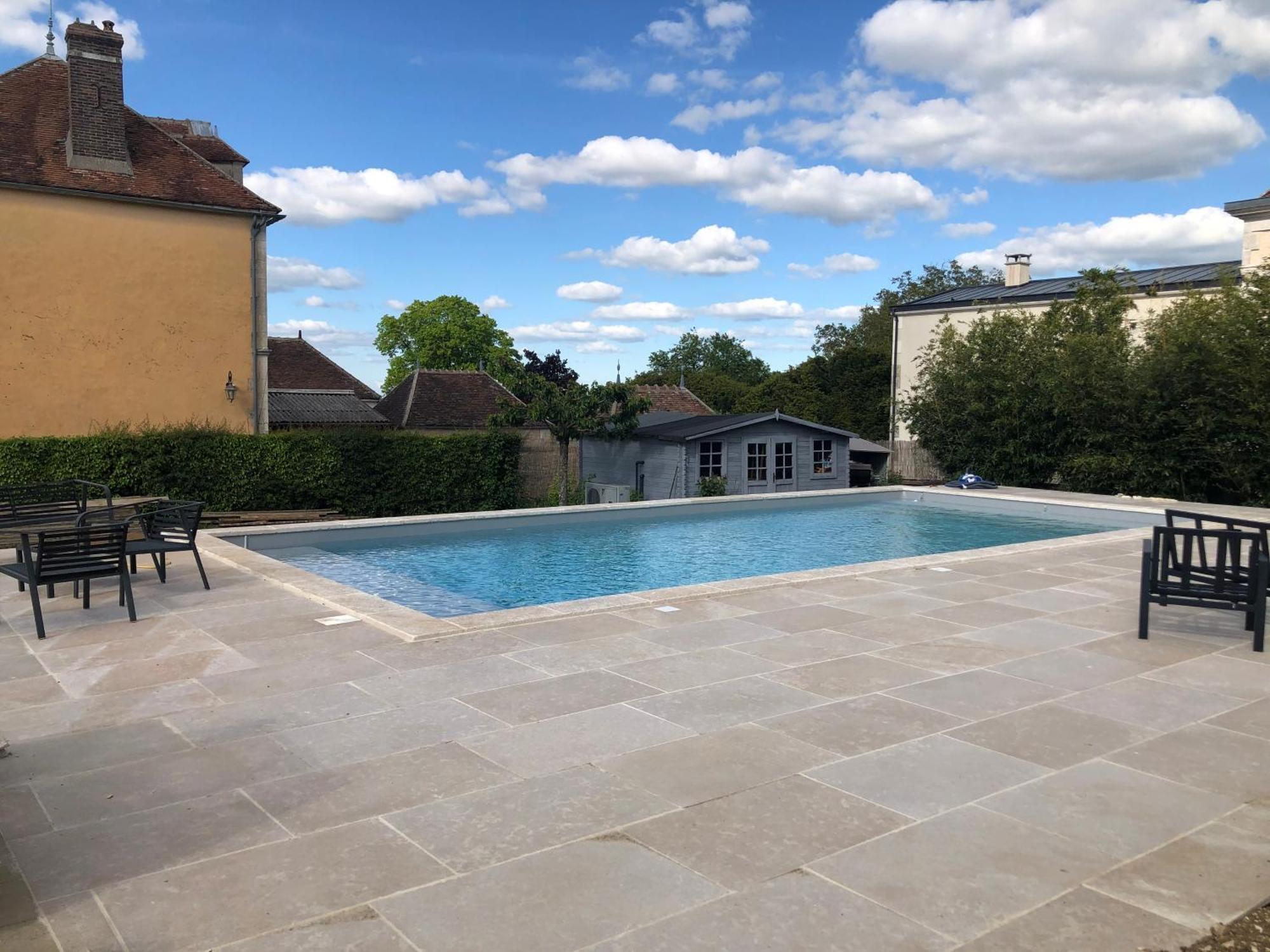 La Petite Maison De Celine & Frederic Avec Piscine A Préhy Kamer foto